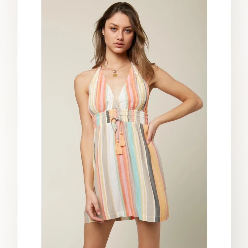 O’Neill Madisen Halter Dress Size Medium